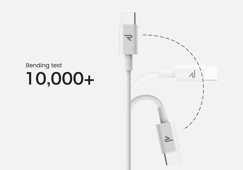 Rampow USB-C lightning USB Type-Cは耐久性が高いライトニングケーブル