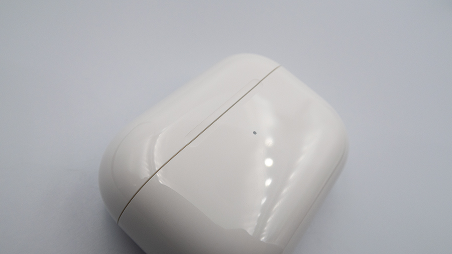 elago DUST GUARD for AirPods Proを装着時の開閉状態