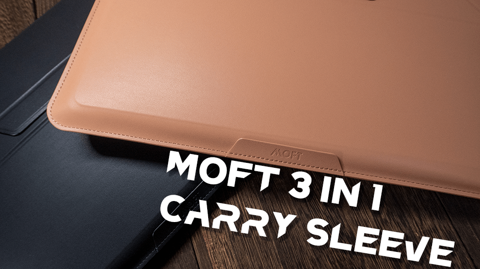 MOFT モフト　PCスタンド　多機能スリーブケース　ナイトブラック